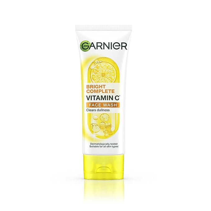 Garnier Skin Naturals, Facewash, Cleansing and Brightening, Bright Complete -100GM