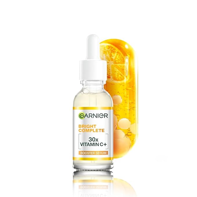 Garnier Vitamin C+ Face Serum – Brightening & Anti-Dark Spots, 30ml