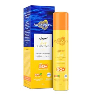 Aqulaogica Glow+ Dewy Sunscreen Gel SPF 50+ PA++++