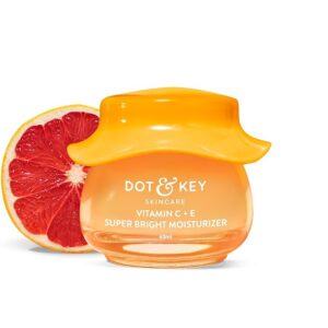 Dot & Key Vitamin C + E Sorbet Super Bright Moisturizer – 60ml, Lightweight & Oil-Free Face Cream
