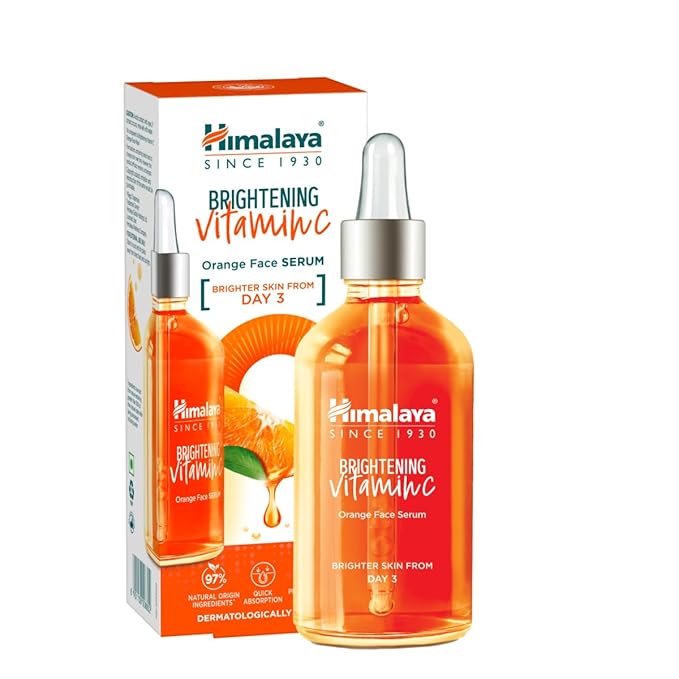 Himalaya Brightening Vitamin C Serum – 5X Vitamin C & 10X Niacinamide, 15ml